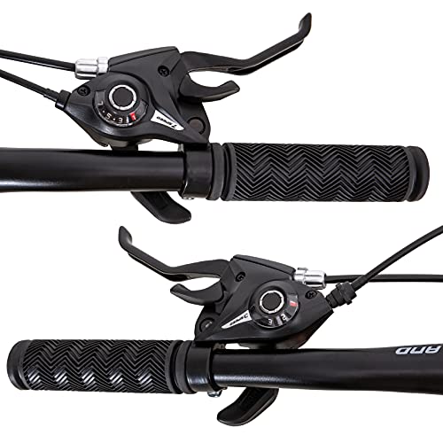 Hiland 29 Zoll Mountainbike MTB 21 Gang Geschwindigkeiten mit 483mm Stahlrahmen Scheibenbremse Federgabel Shimano-Schaltwerk für Herren und Damen – Bild 4