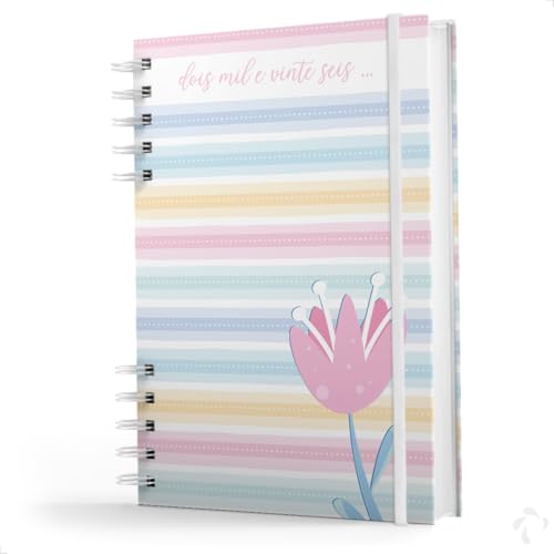 Agenda 2024 – Organização Pessoal e Profissional – Coleção Coloris Tulipa