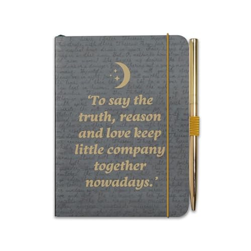 Cuaderno A6 Shakespeare para notas diarias con bolígrafo elegante
