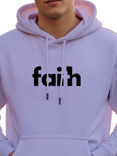 Image of XENOVAURBAN Hoodie for Men /Women | Unisex fit Cotton Fleece Hooded Sweatshirt - Faith