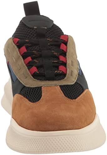 Stacy Adams Men's Ventura Lace Up Sneaker, Cognac Multi, 10.5 | Image 1