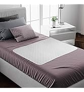 Washable Bed Protector/Pad Without Tucks- Single Size Bed, OekoTex Certified Non-slip Ma...