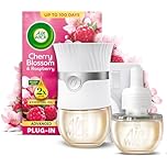 Air Wick Cherry Blossom & Raspberry Advanced Electrical Plug-in Kit 19ml, Lasts for up to 100 Days, Air Freshener