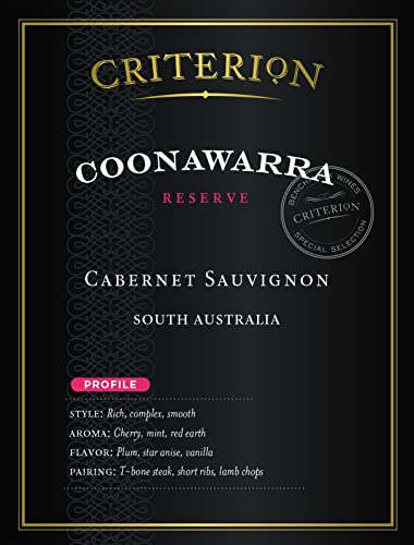 Criterion 0839728008469 Cabernet Sauvignon Coonawarra thumb #1