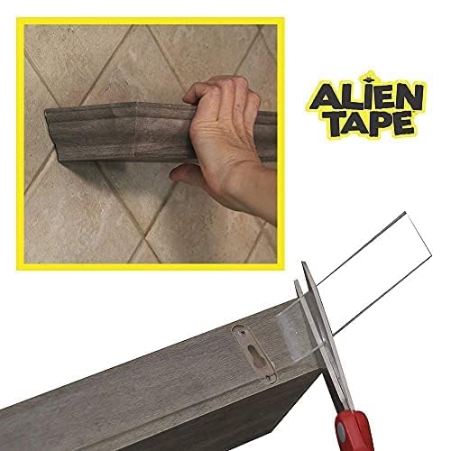 Image of ALIEN TAPE Nano Double Sided Tape, 20ft Multipurpose Removable Adhesive Transparent, Grip Mounting, Washable Strong Sticky Heavy Duty for Carpet Photo Frame Poster Decor As Seen On TV (1 Roll)