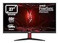 Acer Nitro KG272S3bmiipfx, Monitor Gaming PC 27", Display VA Full HD 180 Hz, 0,5 ms, 16:9, FreeSync Premium, HDMI (2.0), DP (1.2), Lum 250 cd/m2, ZeroFrame, Speaker Integrati, Cavo HDMI Incluso