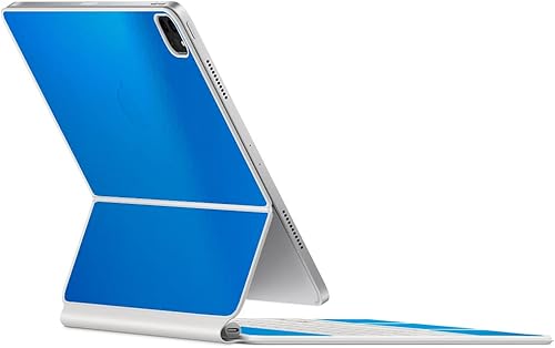 Vista 148 de SopiGuard Skin for 2021 Magic Keyboard Case 12.9 - Adhesivo de vinilo de precisión de borde a borde superior, teclado y panel trasero (gris carbono)