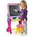 M MOLTO Pupitre Infantil con Pizarra 2 en 1 Rosa