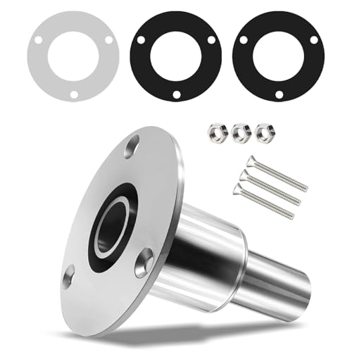 Coque d'échappement traversante en acier inoxydable 316 supérieur pour tuyau 24mm