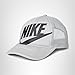 Nike Kid's Rise Structured Trucker Cap, Light Smoke Grey/Light Smoke Grey/Black, 1SIZE