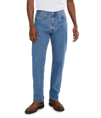 Levi's Men's 505 Regular Fit Jeans, (New) Main Stage (Lightweight, Stretch)