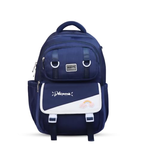 Image of ADSON kawaii Girls Travel School Bag|Backpack Of Large Capacity Aesthetic Stylish Girls Korean Laptop Bag Rucksack for School |College Bags Cute Bookbag for Teens Water Resistance 18 Inches