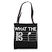 What the F Alto Clef Viola Music Tote Bag