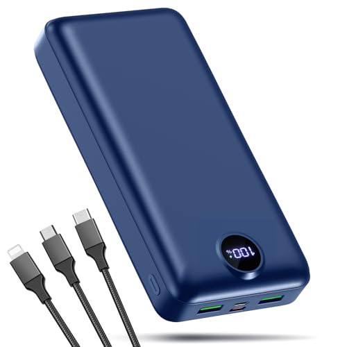 Power Bank Fast Charging 50000mAh 22.5W Portable Charger USB C Quick Charge