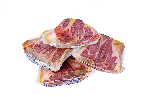 Rays Country Ham Hocks | 2.5 lb / 4-10 oz Split Hocks | The Real Thing Blue Ridge Mountain Cured | Artisan Smoked, Gluten-Free | Perfect for Breakfast, Stews, BBQ, & Gourmet Cooking | Rich Ham Flavor