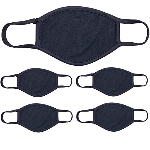 FIVE PACK (5) Cloth Face Mask - Soft - Civilian - Washable