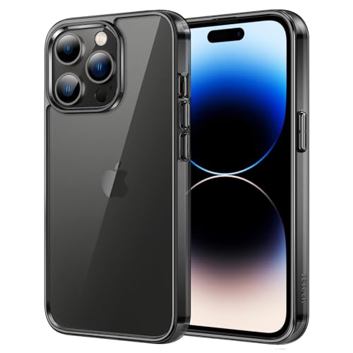 Image of JETech Case for iPhone Pro 6.1-Inch, Shockproof Phone Bumper Cover, Anti-Scratch Clear Back (Black)