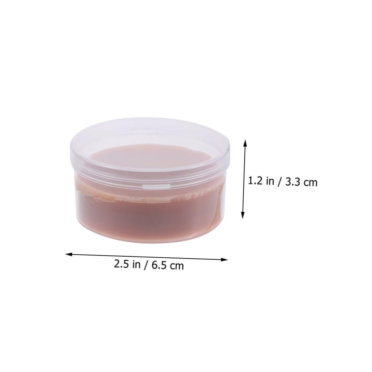 HAPINARY Halloween Makeup Skin Wax Set 2pcs Scar Wax for Wound Modeling Fake Scars Nose and Perfect for Pranks and Parties