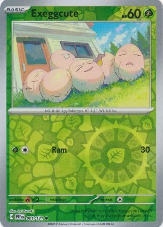 pokemon exeggcute card Weakness Darkness ×2 Resistance Pikachu 60/64 - Pokémon Commander:Ivy, Gleeful Spellthief HeartGold SoulSilver