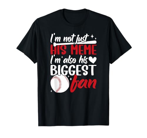 His Biggest Fan Baseball Meme T-Shirt