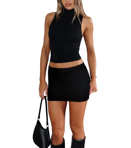 Image of Jigfar Women Cute Golf Tennis Club Skirt Dress Activewear Mini Summer Workout Running Athletic Skorts
