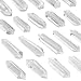 HongJinTian Natural Rock Reiki Healing Clear Crystal Stone Points Wand APPRPOX.L 2.95inch (+/-5mm)