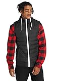 Passform: Regular Urban Classics Small Bubble Hooded Vest Weste blackwhite, L