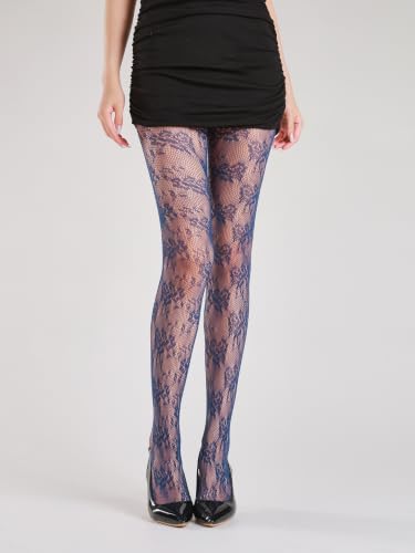 Image of TBFT Guling one pair sexy black or hot pink stockings pantyhose fishnet tights lace leggings for women Christmas rose pattern