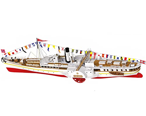 Skibladner Vapeur de roue latérale Krick 1:60 maquette bateau bois