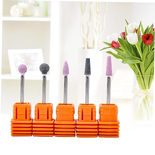 Set de 5 Puntas para Taladro de Uñas para Manicura miniatura 5