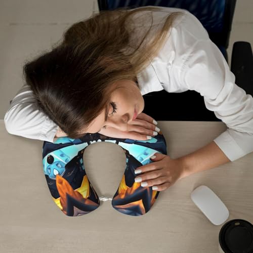 Almohada de poliéster tamaño único para cuello y hombros miniatura 7