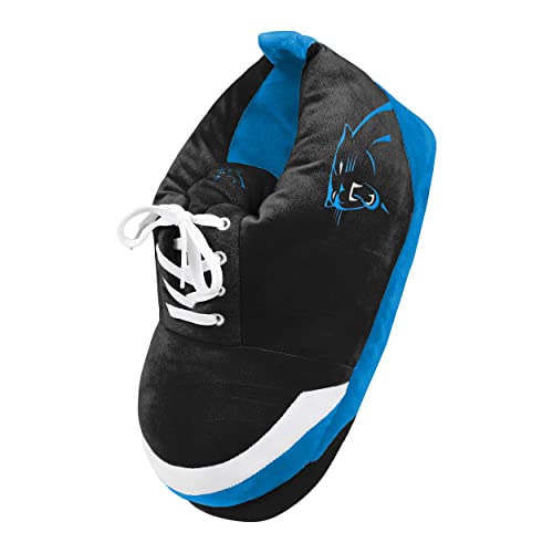 Image of FOCO Mens NFL Team Logo Plush Oversized Sneaker Slippers