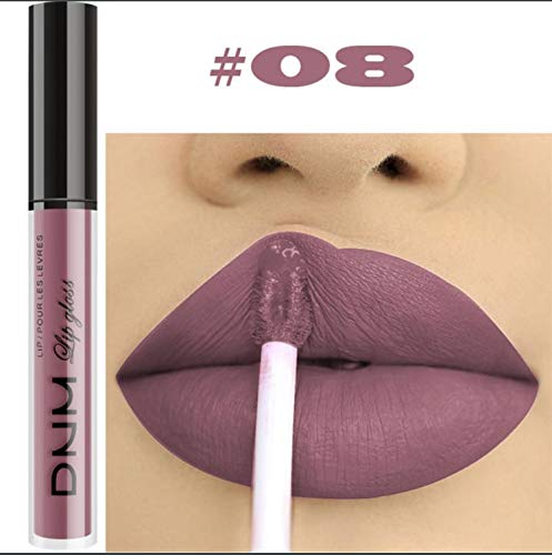 10pcs/Set Makeup Matte Lipstick Lip Kit, Velvety Liquid Lipstick Waterproof Long Lasting Durable Nude Lip Gloss Beauty Cosmetics Set