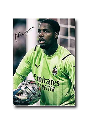 Generico POSTER MAIGNAN MILAN AUTOGRAFATO