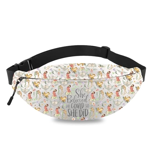 MEIKIUP Princess Crossbody Bag Princess Frog Cartoon Movie Inspired Gift Fairy Tales Lover Shoulder Bag