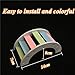 zswell Hamster Toys Wood Bridge Rainbow Climb Kit and Exercise Wheel Jogging Running Silent Spinner Hamster Flying Saucer