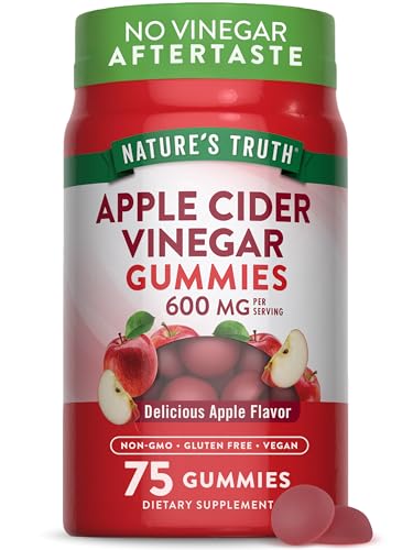 Natures Truth, Nature's Truth Bordative Gomitas Sidra de Manzana 600mg Nature's Truth 75 Gomitas