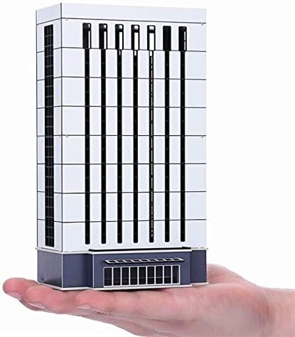 EatingBiting (R) Escala N 1150 1160 Moderna Empresa Gobierno Rascacielos Modelos Realismo Escena para DIY Mesa de Arena Jardín Micro Paisaje Adornos