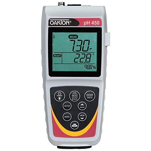 Oakton WD-35618-34 Eutech pH 450 pH, mV, Ion, Temperature Meter Only with NIST certificate
