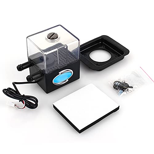 KIMISS Sc 300t 12v Dc, Pompa Pompa Serbatoio per Pc CPU Liquido Adattatori USB Kit Acqua Ultra Silenziosa Mini USB Femmina a Raffreddamento