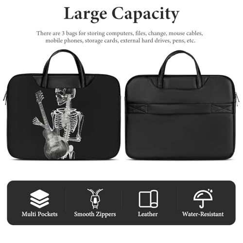 Bolso para portátil diseño guitarra impermeable 17 pulg miniatura 5