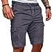 VPASS Pantalones Hombre,Verano Pantalones Casual Moda Deportivos Running Pants Jogging Cortos Pantalon...