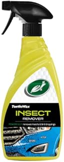 Turtle Wax Samochodowy środek do usuwania owadów, 500 ml, eliminuje z pojazdu twarde plamy owadów i ptasie odchody, usuwa wszystkie robaki, smoły, soki z drzew i twarde plamy z każdego samochodu,