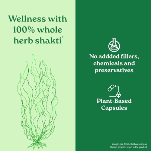 Image of A TATA Product - Organic India Spirulina - 120 Tablets, Natural Amino Acids, Protein Powerhouse, Plant-Based Superfood, For Hair, Skin, Nails & Overall Health