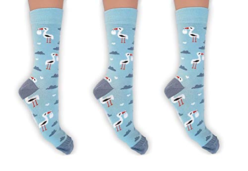 Hospitrix Damensocken für Krankenschwestern Einheitsgröße 37-41 (Storch Baby) Cover