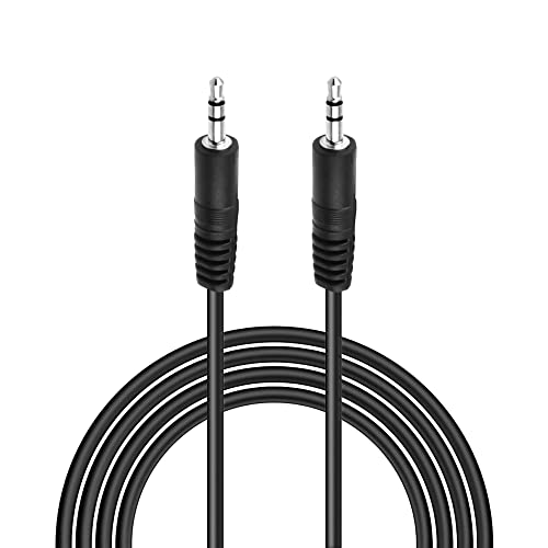 Cable de audio Jack 3.5mm negro 1.8 m miniatura 5