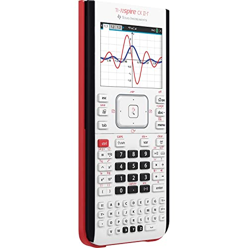 Texas Instruments Ti-Nspire Cx II-T, Calcolatrice Grafica per Matematica e Scienze, Schermo a Colori...