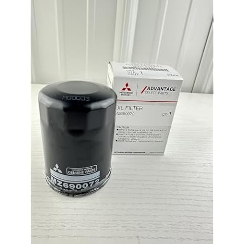 Mitsubishi MZ690072, Engine Oil Filter Cover