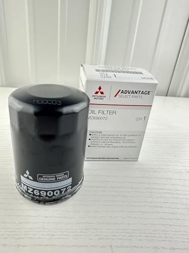 Image of Mitsubishi MZ690072, Engine Oil Filter