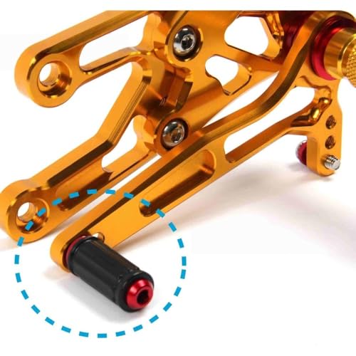 Repose-pieds de moto support rechange frein changement